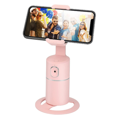 360 Object Tracking Cell Phone Holder AI Automatic Rotation