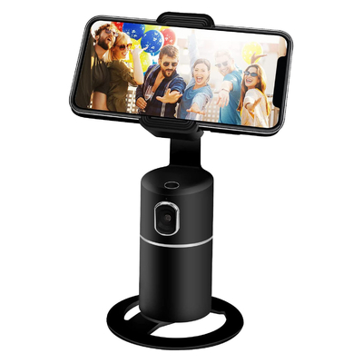 360 Object Tracking Cell Phone Holder AI Automatic Rotation